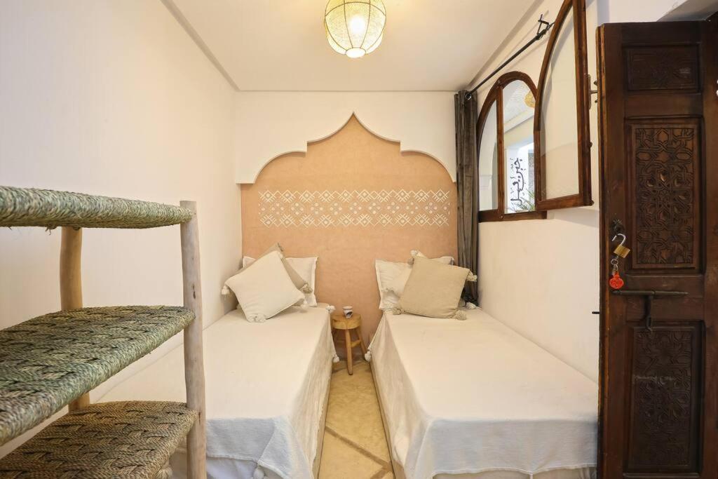 Riad El Khir En Centre Ville Rooftop Et Bassin Marrakesz Zewnętrze zdjęcie