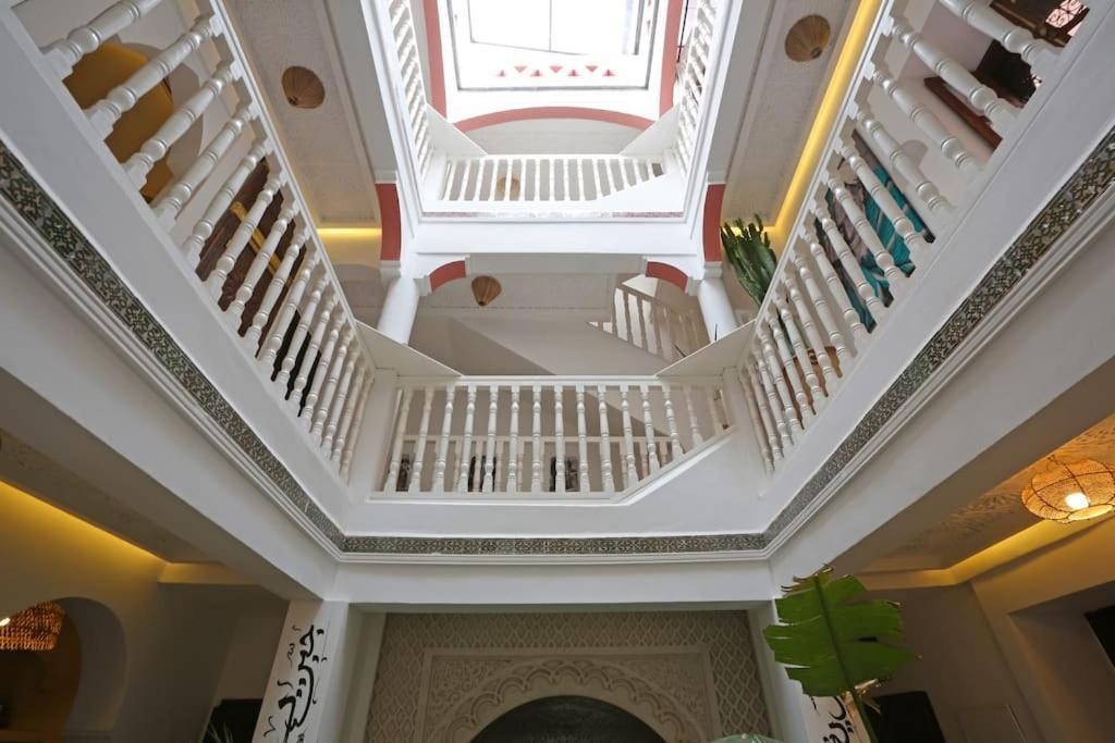 Riad El Khir En Centre Ville Rooftop Et Bassin Marrakesz Zewnętrze zdjęcie